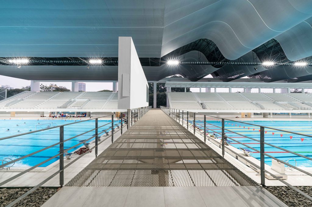 Gelora Bung Karno Aquatic Center (2018). Photo by Sefval Mogalana