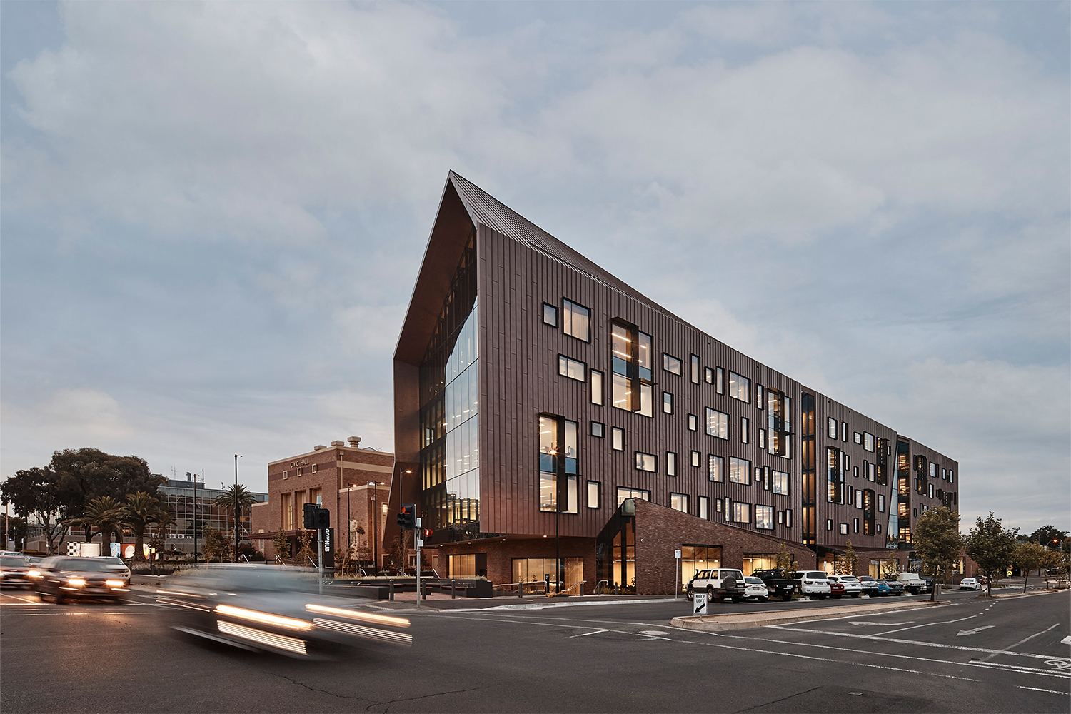 Ballarat Gov Hub, by John Wardle Architects