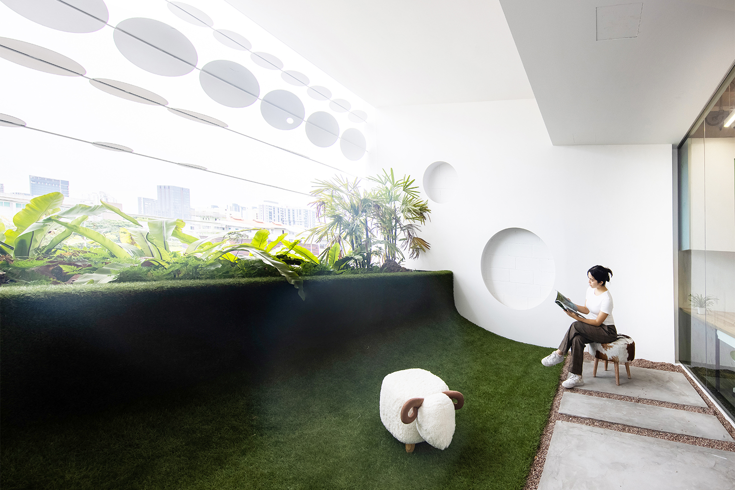 THE LINK, by IX Architects - The Work Space shortlist for 2022 INDE.Awards