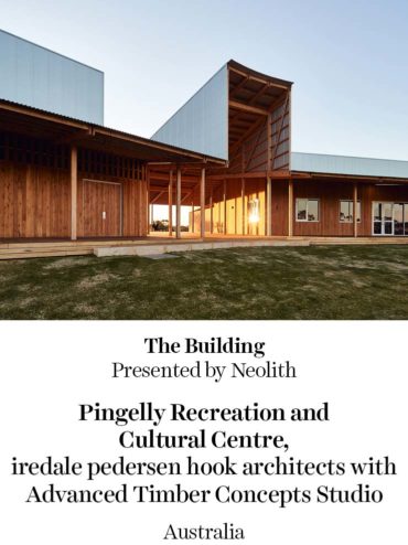 The Building - Pingelly Recreation and Cultural Centre, iredale pedersen hook architects with Advanced Timber Concepts Studio