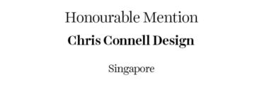 Honourable Mention - Chris Connell Design | Australia