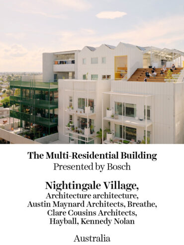 The Multi-Residential Building Winner - Nightingale Village | Architecture architecture, Austin Maynard Architects, Breathe, Clare Cousins Architects, Hayball, Kennedy Nolan | Australia