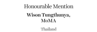 The Photographer - Commercial Honourable Mention - Wison Tungthunya | MoMA | Thailand
