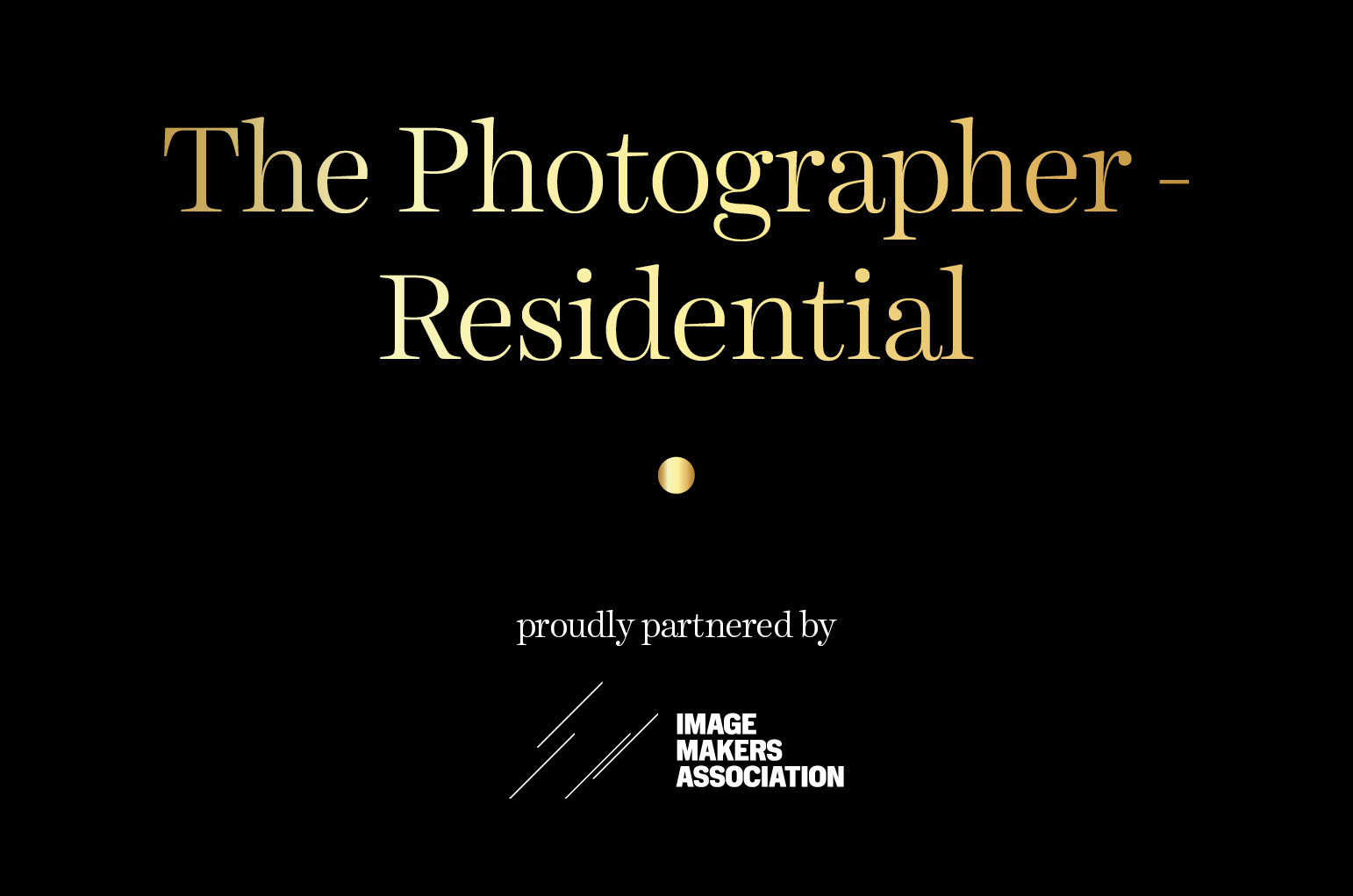 The Photographer - Residential | 2024 Shortlist
